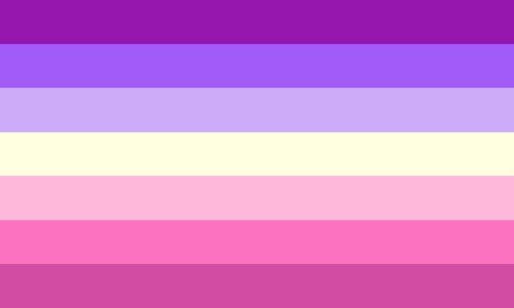 nonbinary, trans lesbian flag