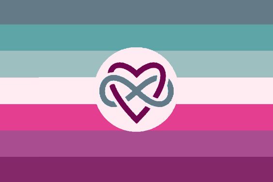 polyamorous lesbian flag