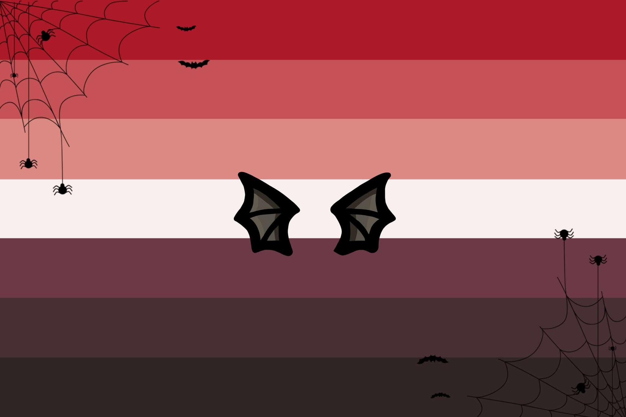 vampiric lesbian flag