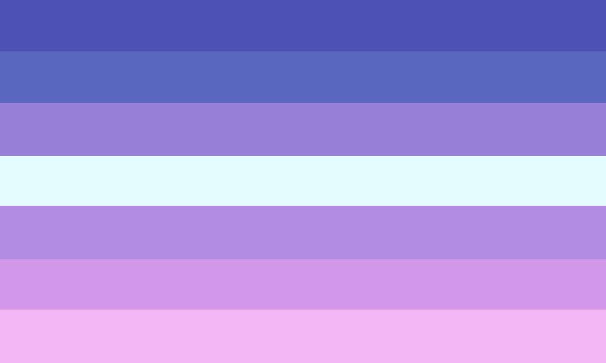 witchy aroaceflux lesbian flag