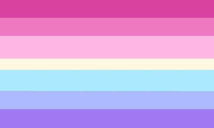 xenogender lesbian flag