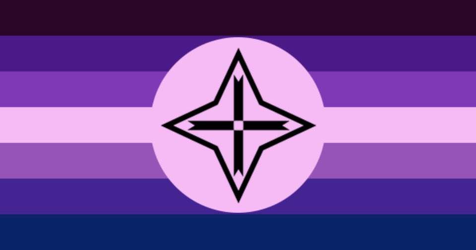 nonhuman lesbian flag