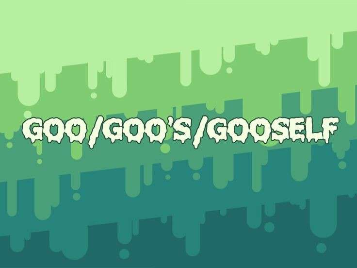 goo/goos/gooself pronouns flag