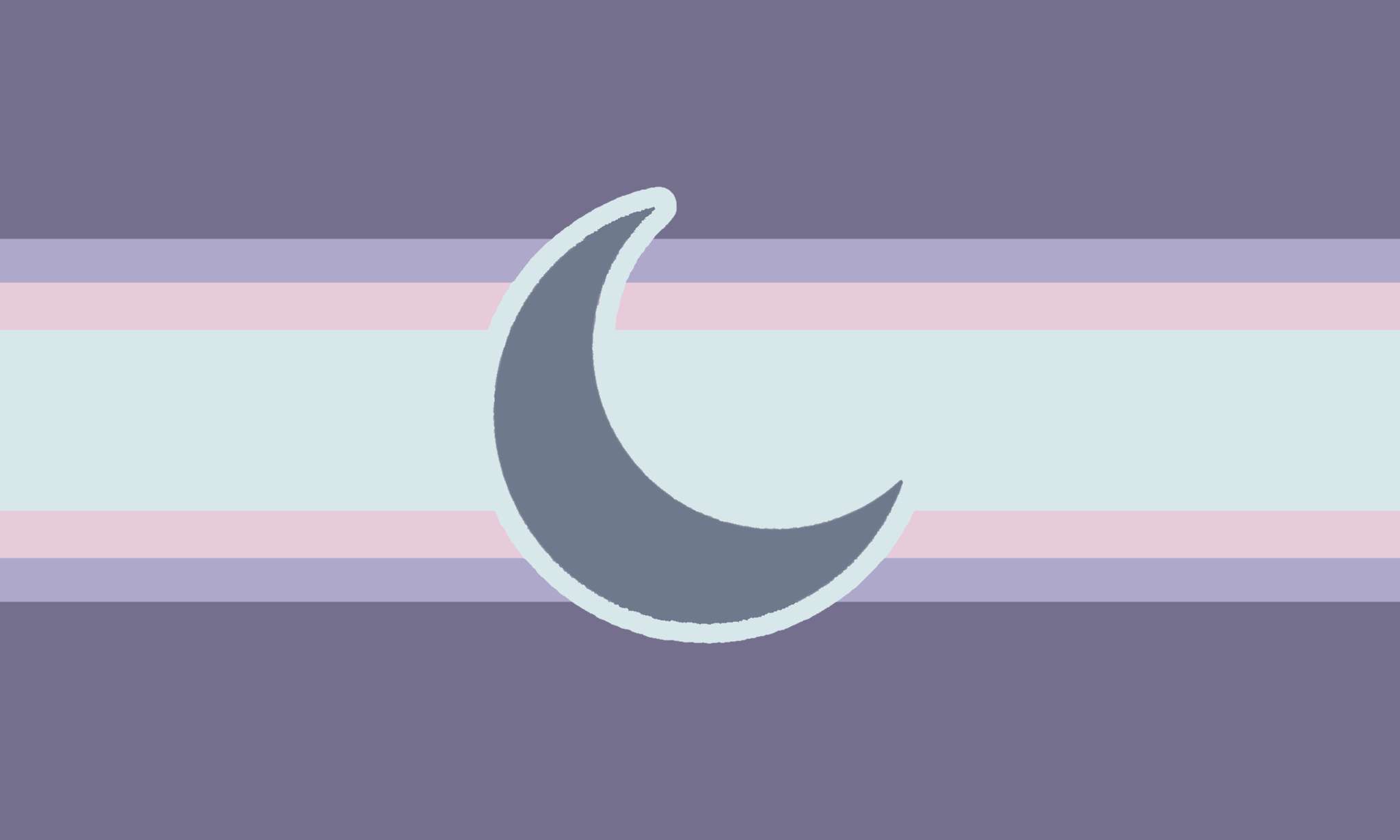 moon/moons pronouns flag