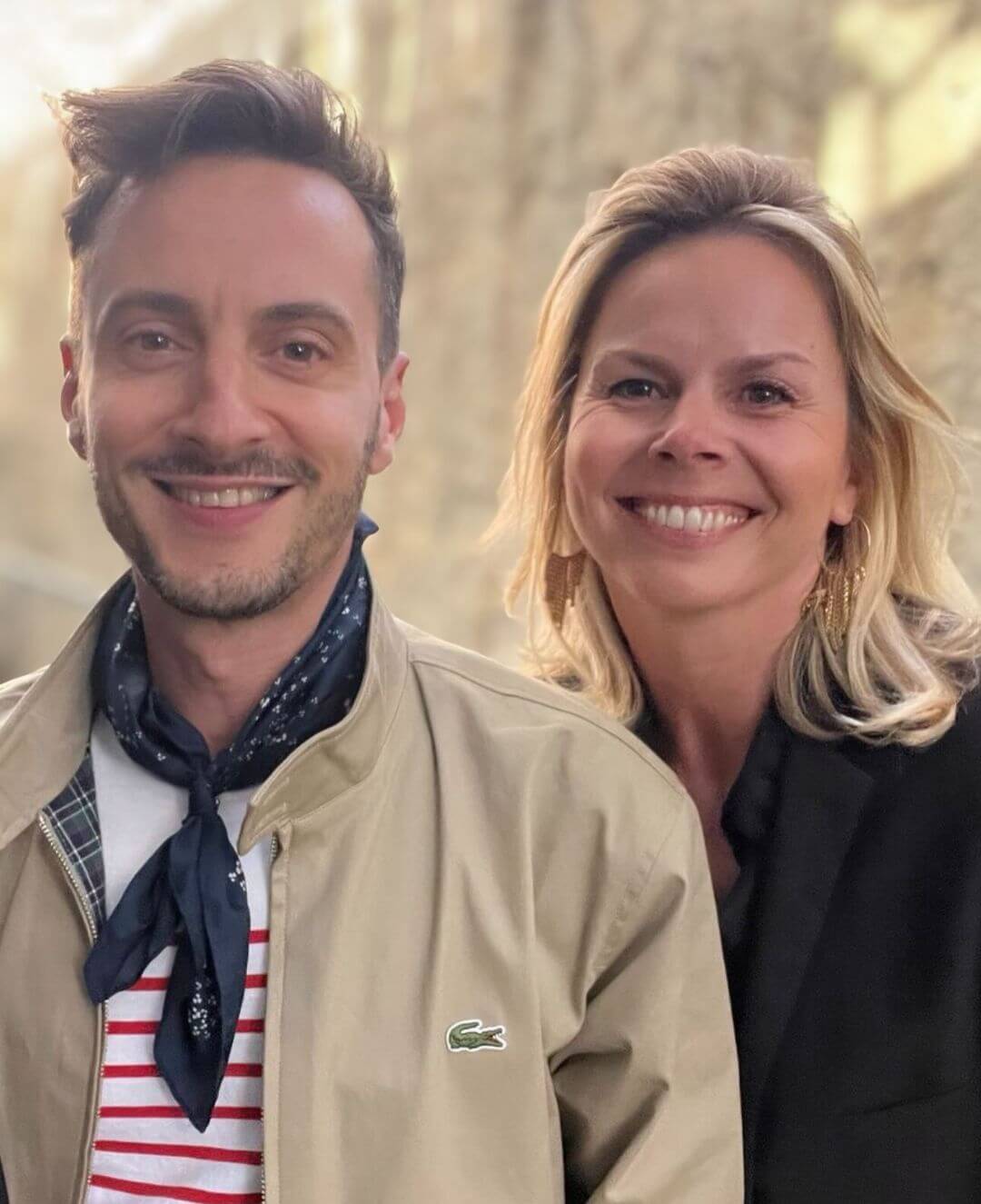 Caroline Bindel avec Thomas Jolly