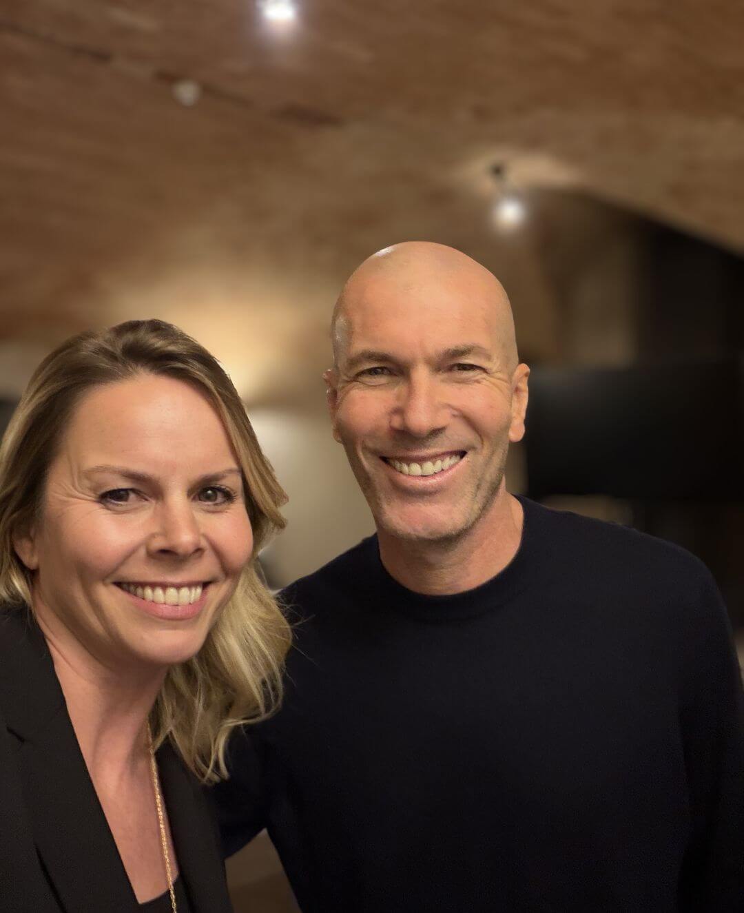 Caroline Bindel rencontre Zidane