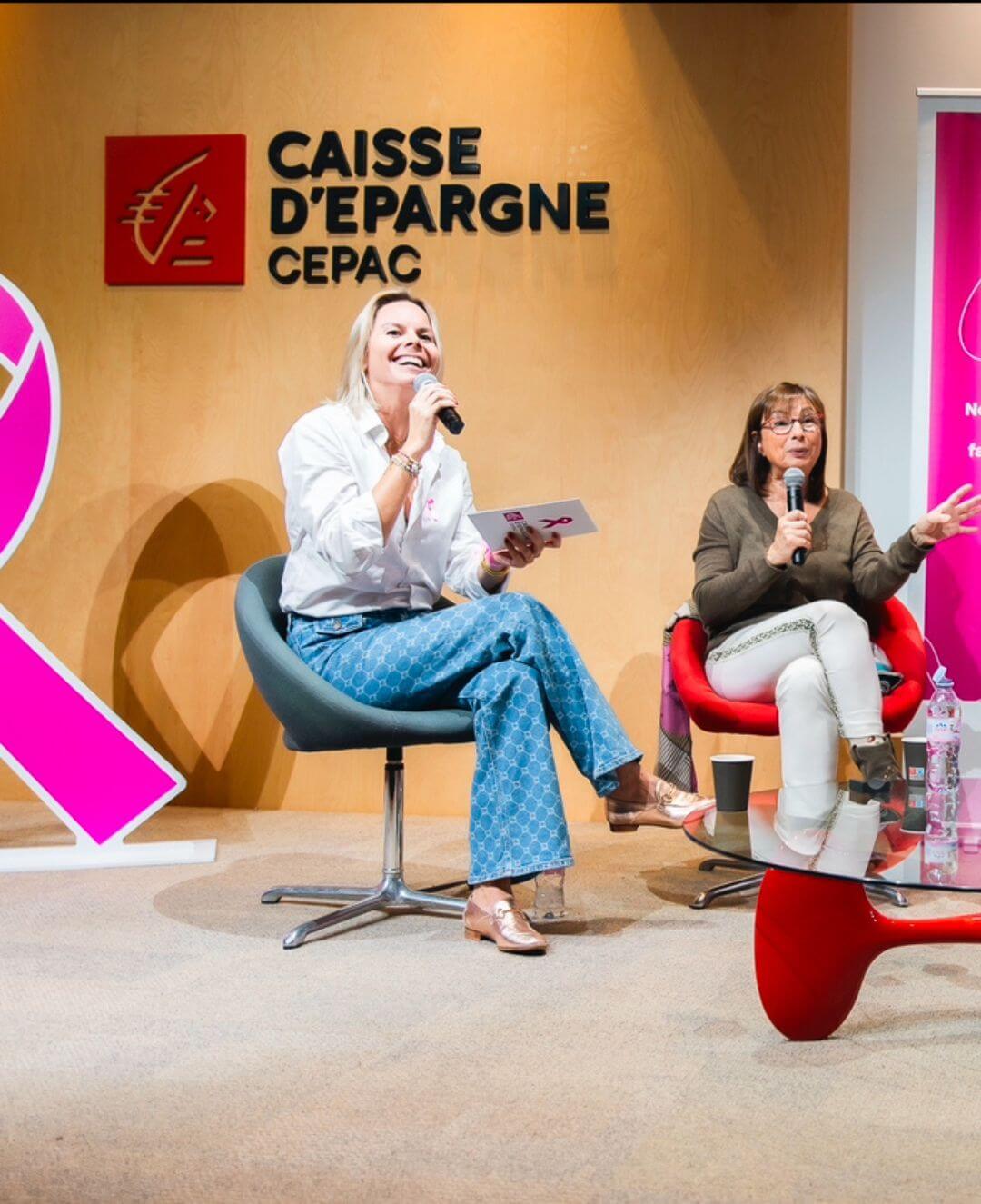 Caroline Bindel CEPAC Octobre Rose