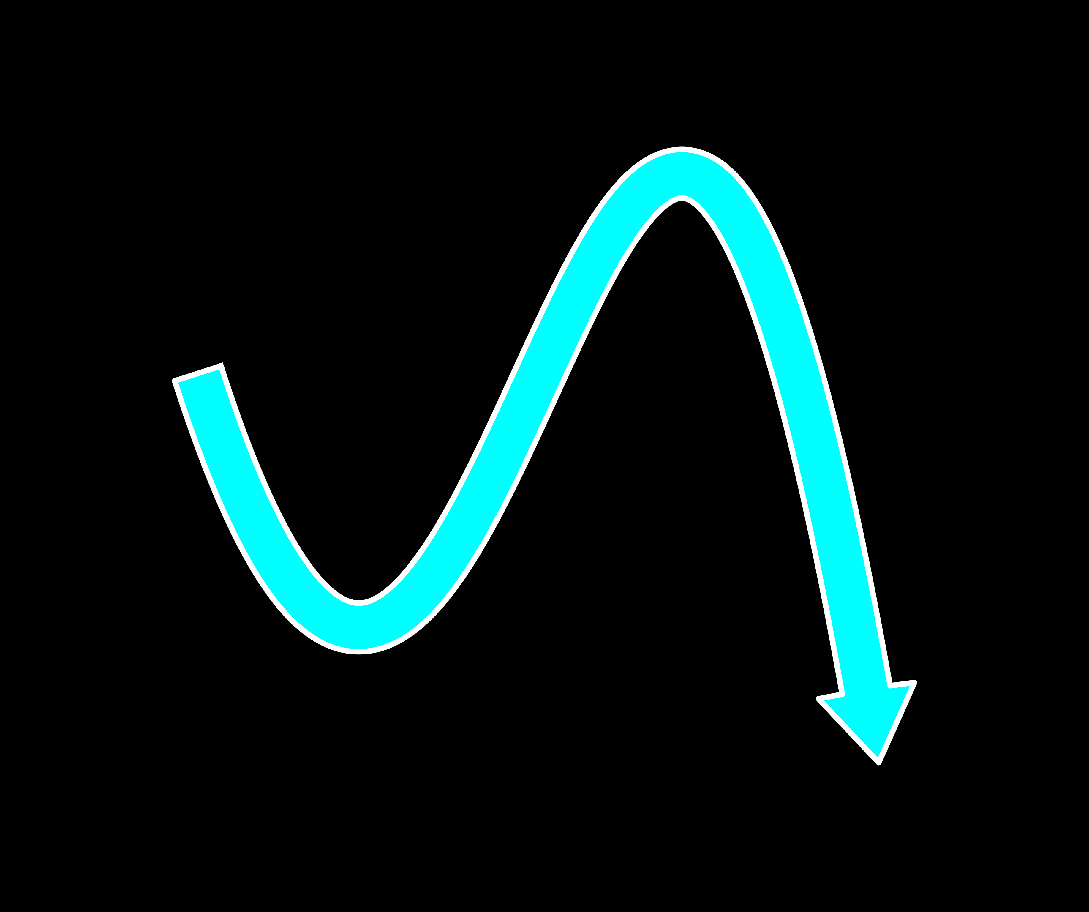 Crazier bezier with head - high n