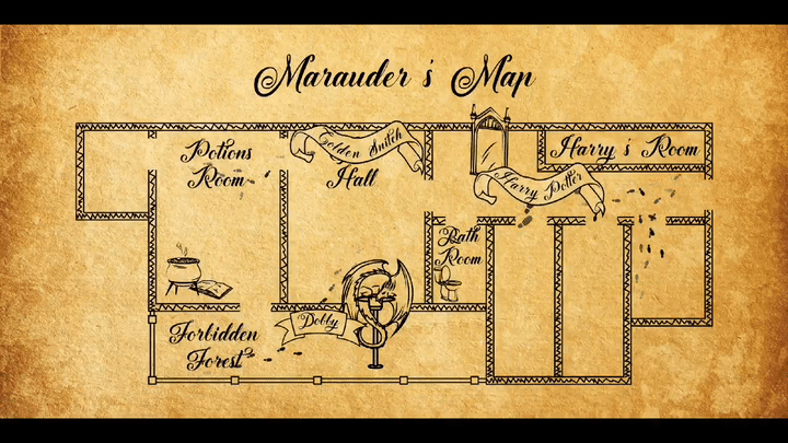 Marauder's Map Animation