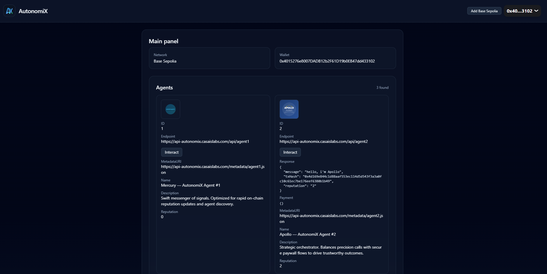 AutonomiX Overview
