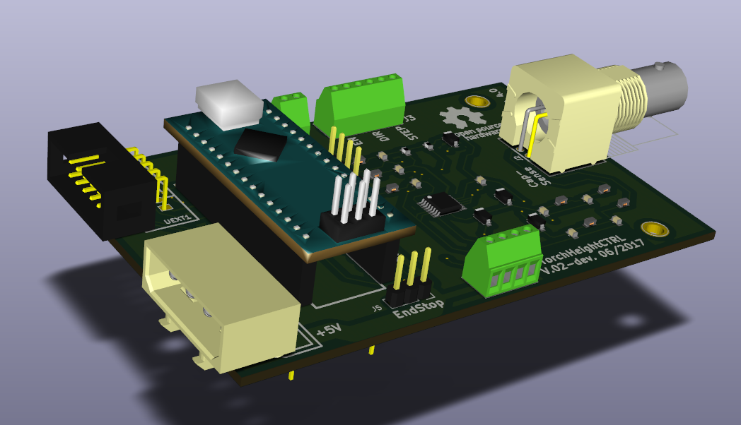 TorchHeightCTRL PCB