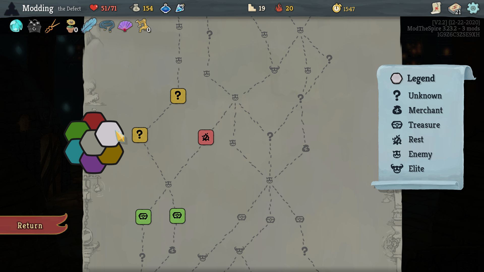 radial menu