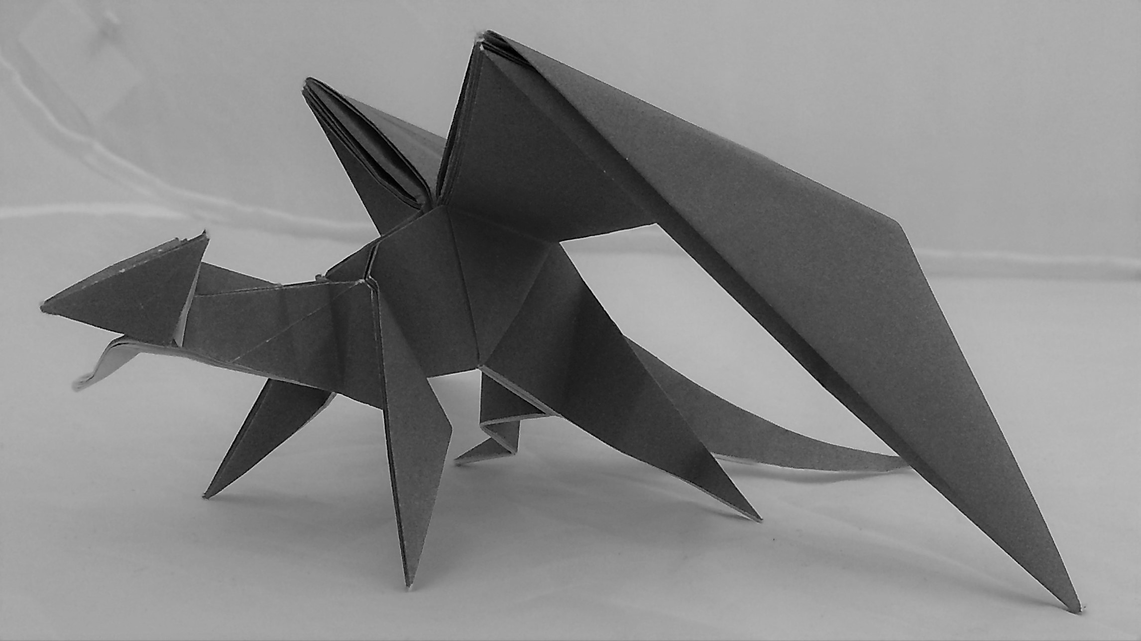 Origami Western Dragon