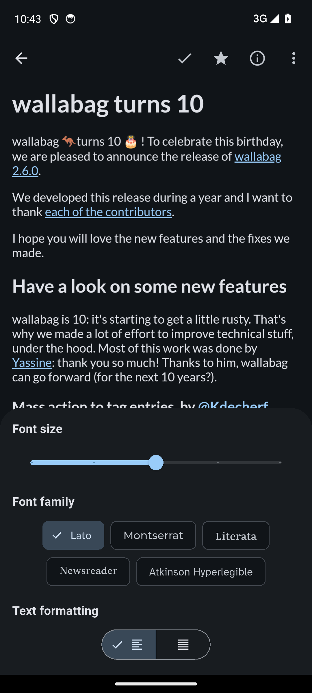 mobile dark screenshot