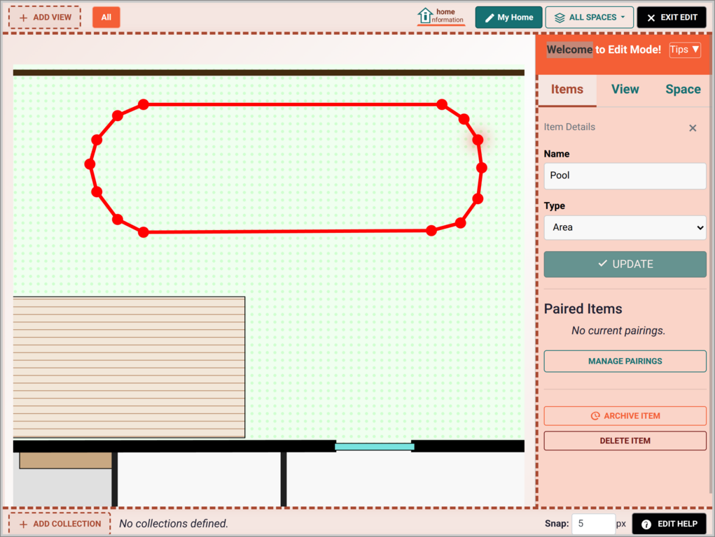 Home Information Pool Reshaped