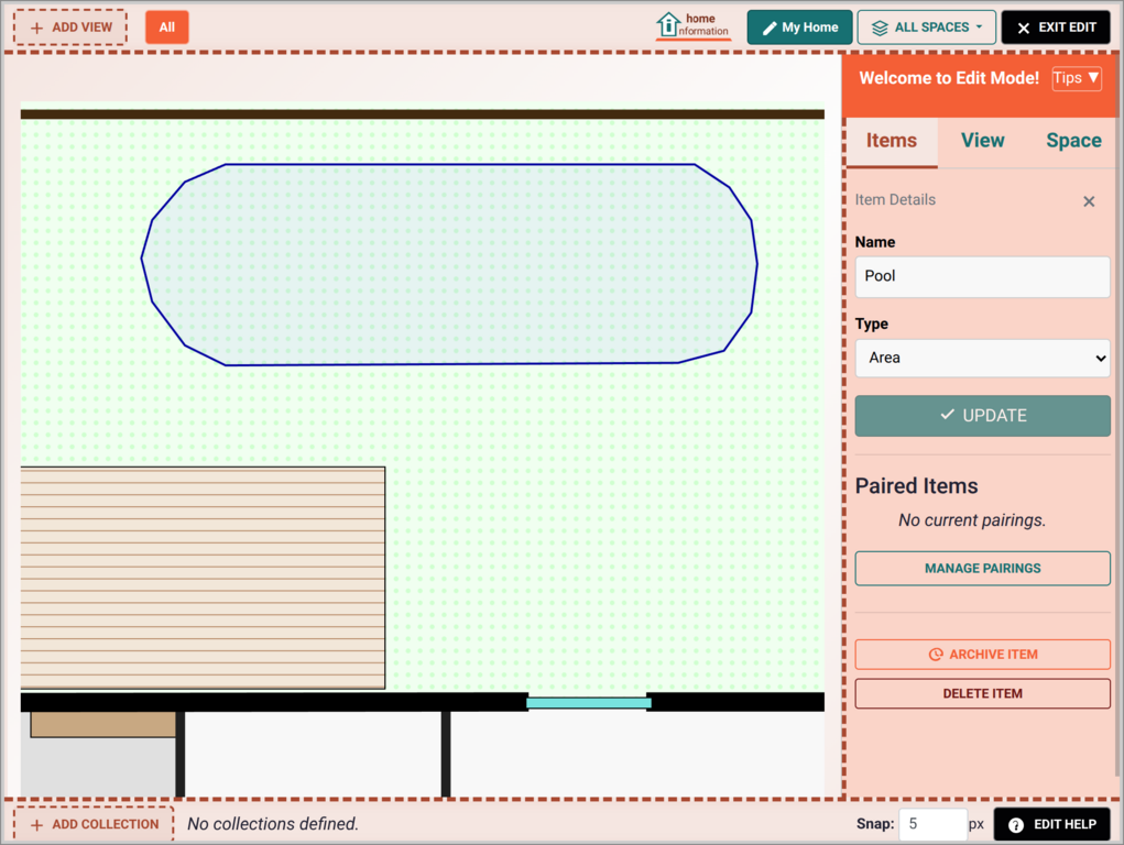Home Information Pool Done