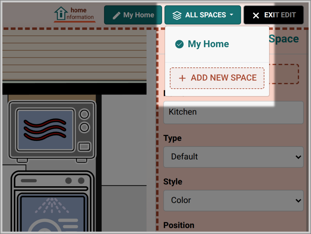 Home Information New Space