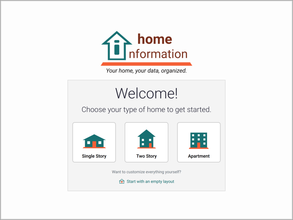 Home Information Start Page