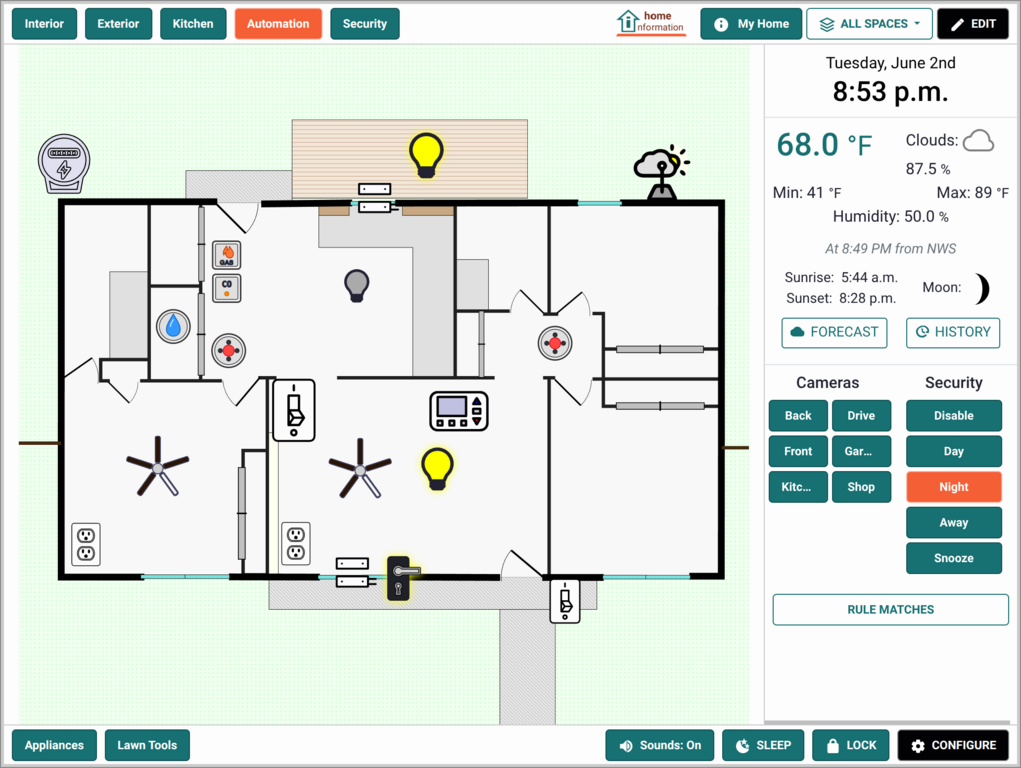 Automation View Example