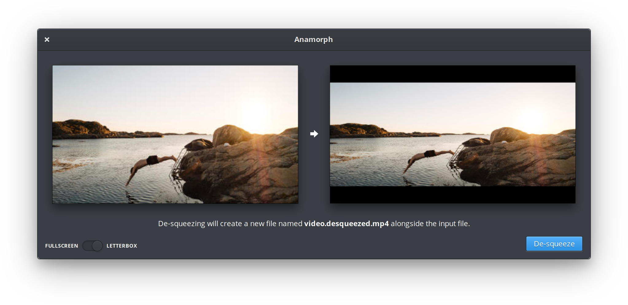 Anamorph screenshot