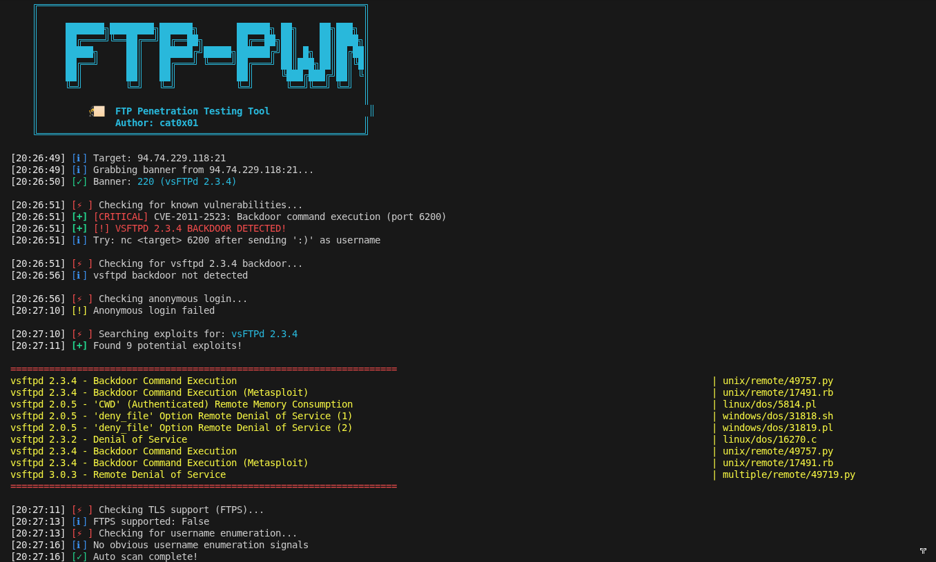 FTP-Pwn preview