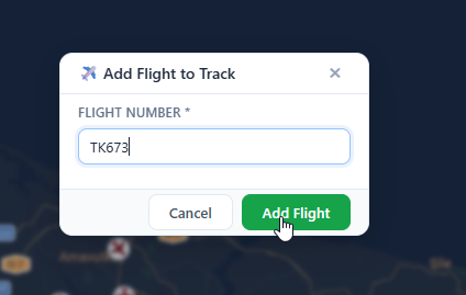 FlightRadar Panel