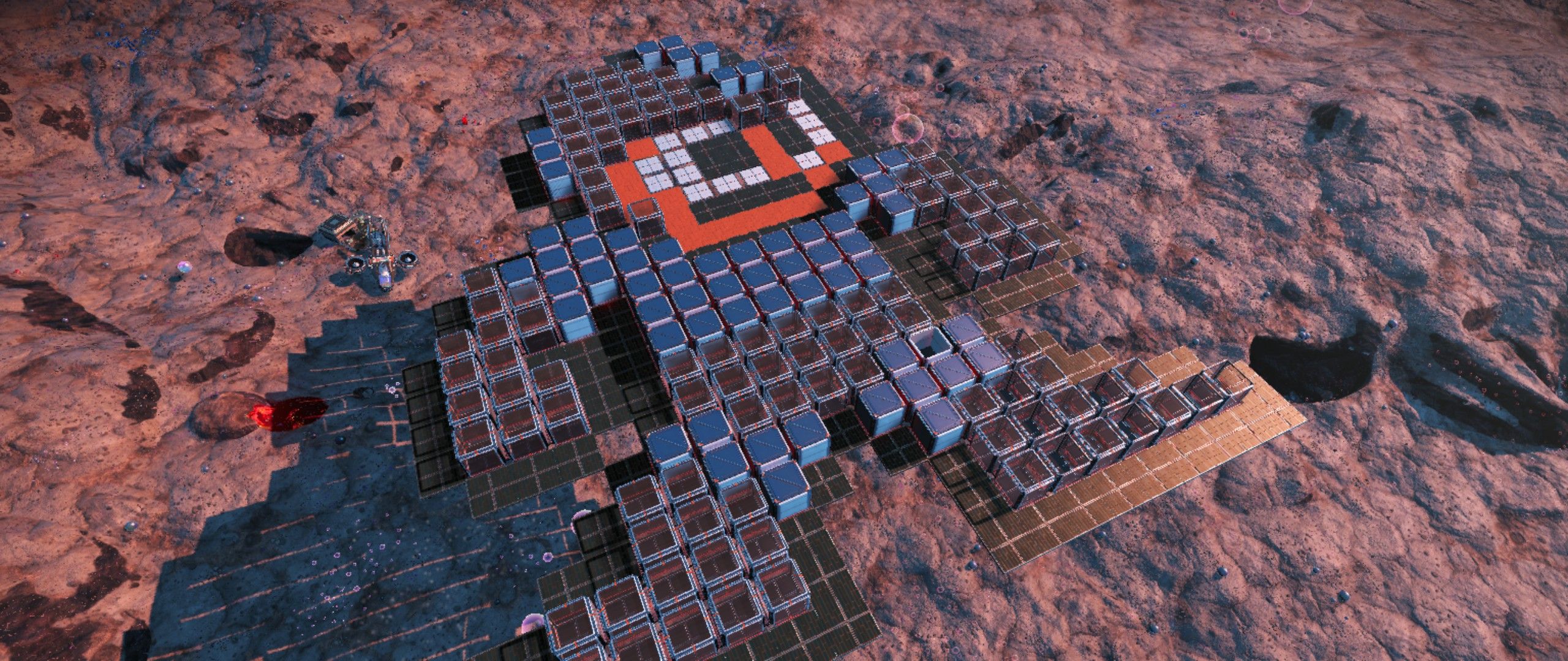 Megaman as a No Man's Sky Base