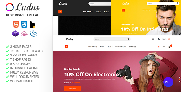 ecommerce_template_html 网站模板截图