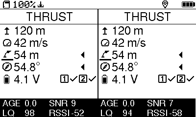 Ground Station live downrange screen