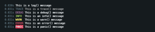 Basic Logging