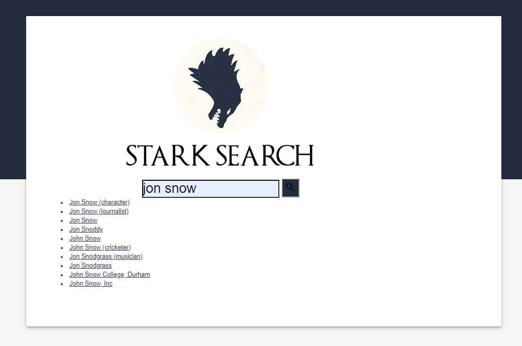 Stark Search