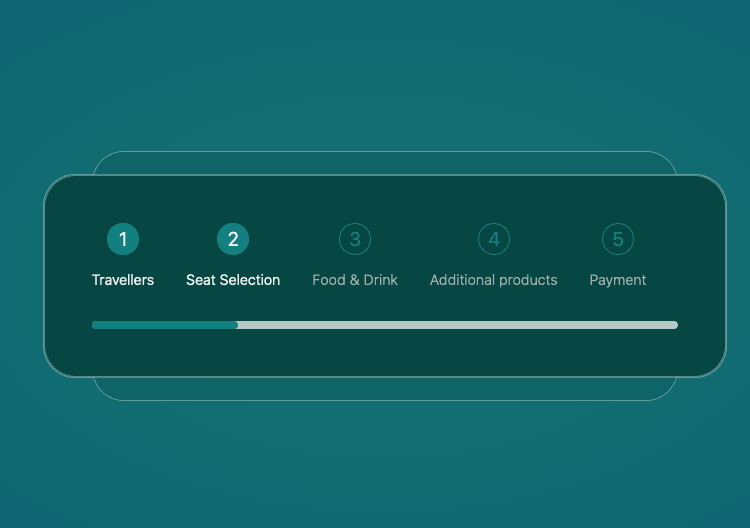 Stage Progress radio buttons