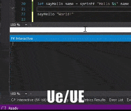 Ue-UE : Execute in Interactive from Cursor from top to cursor, from cursor to end of file