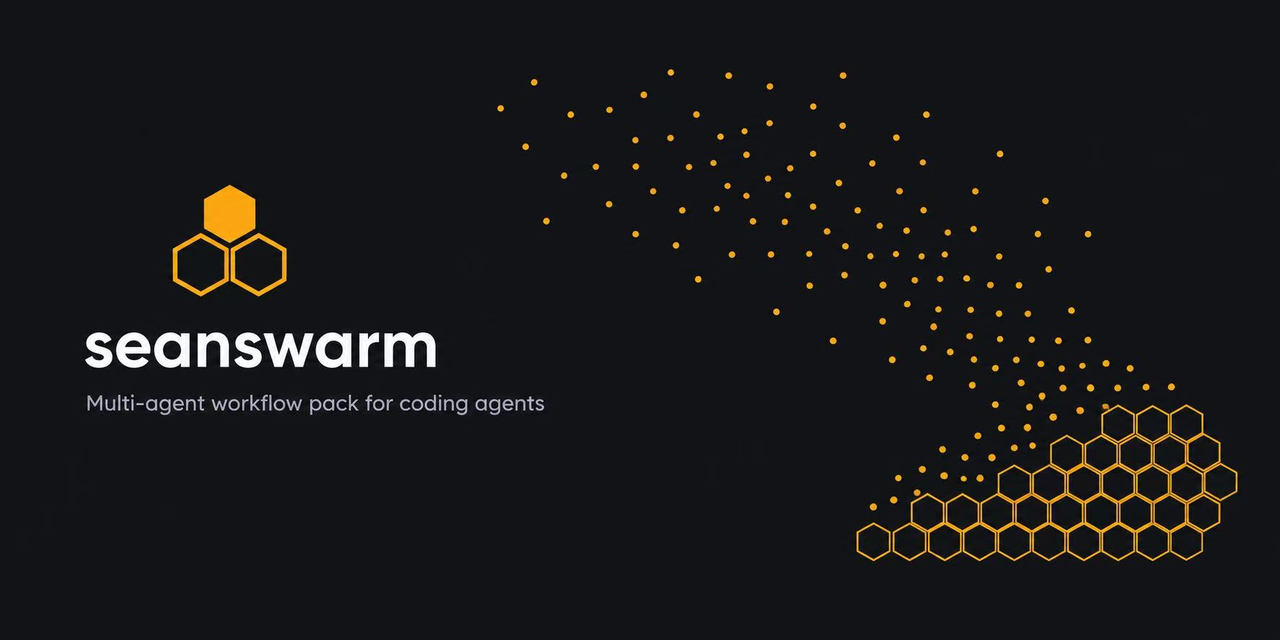 seanswarm — multi-agent workflow pack for coding agents