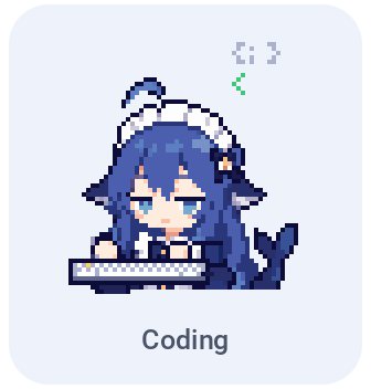 Whale girl coding