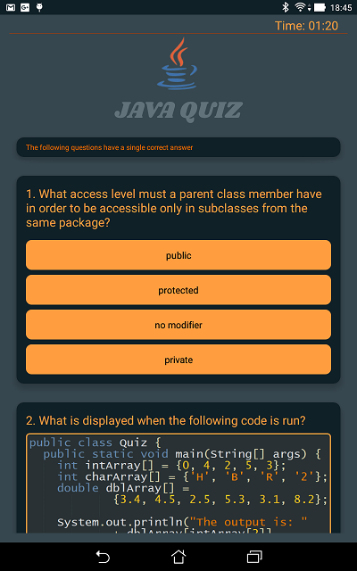 github - jguix tutorial-androidweek3lab: programming... GitHub - ccojocea/UdacityQuizProject: Udacity / Google Android Basics ...