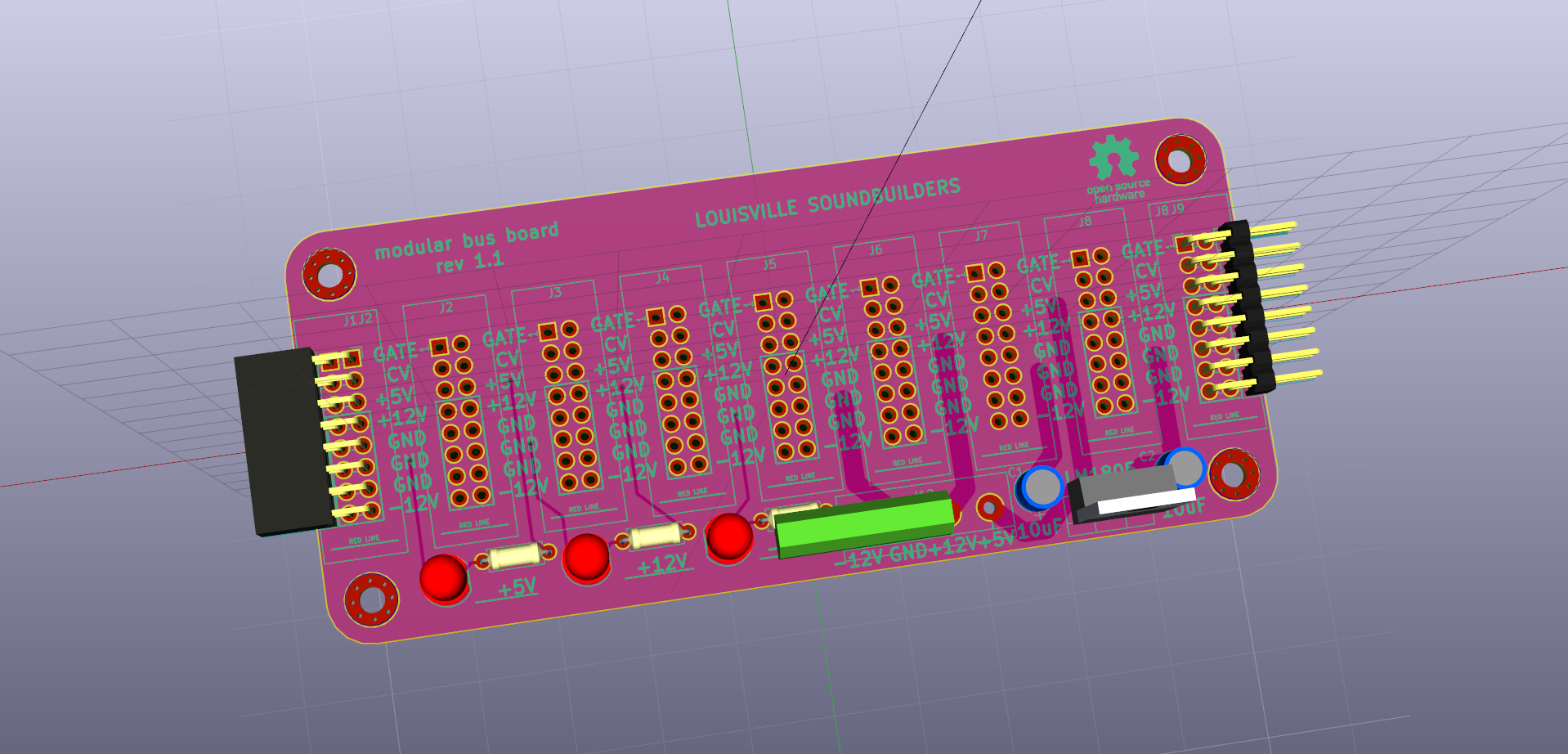 Modular Bus Board — image 1 from the project repository