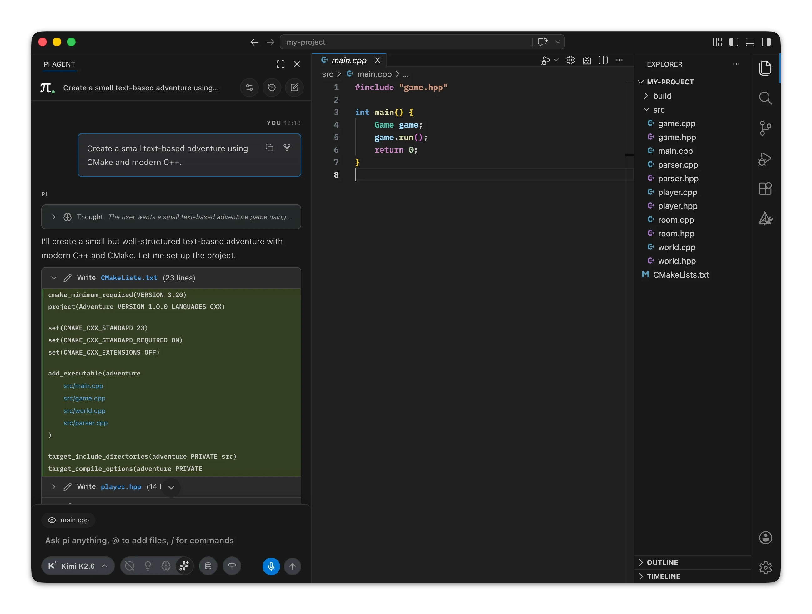 pi Agent for VS Code