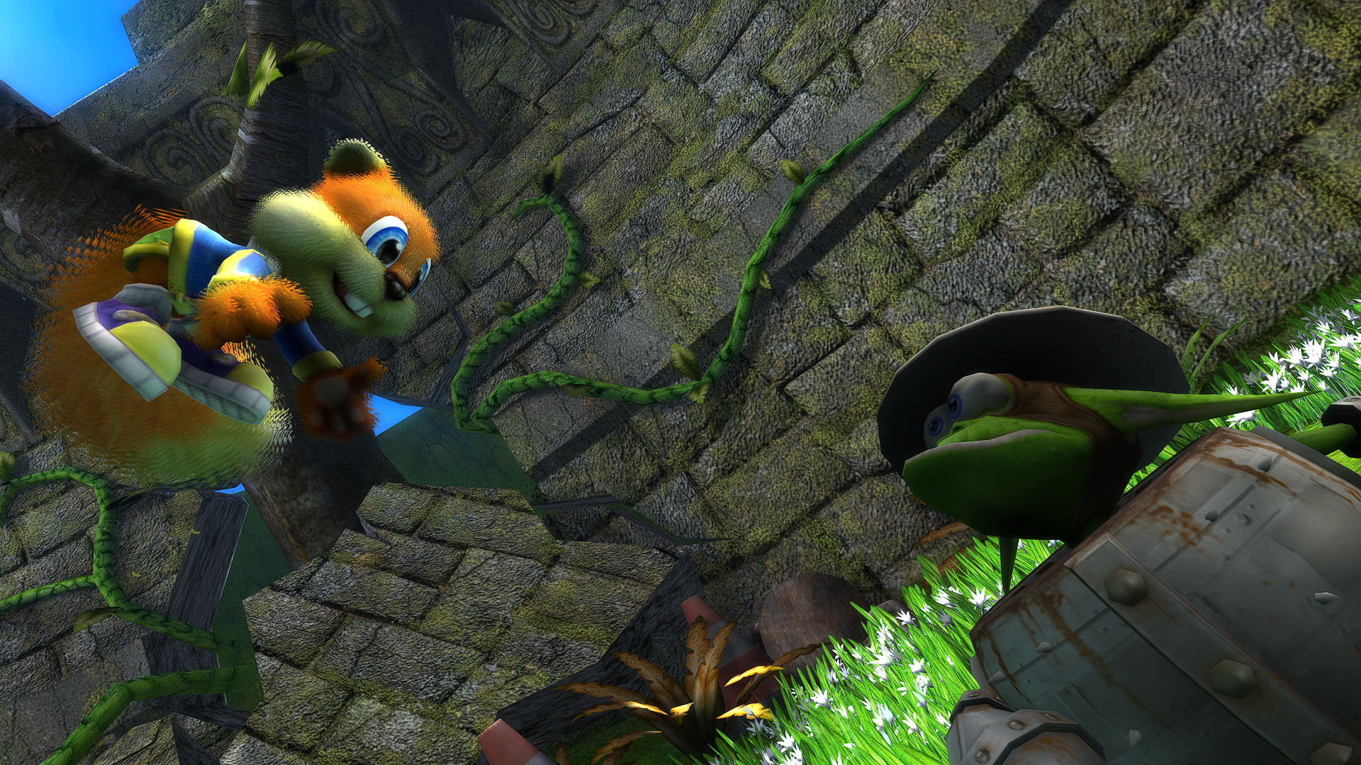 Conker: Live & Recompiled in game