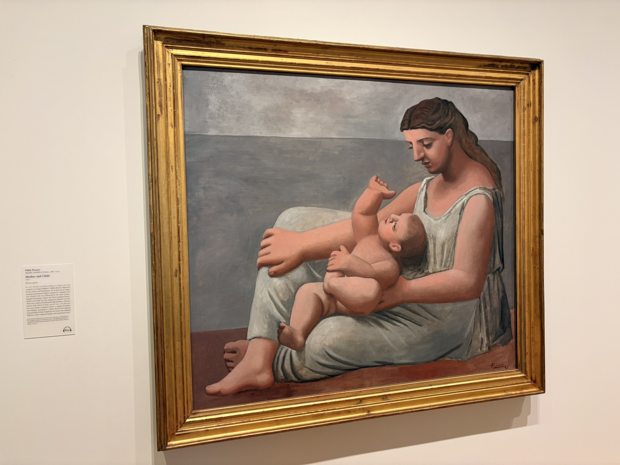 毕加索:母与子