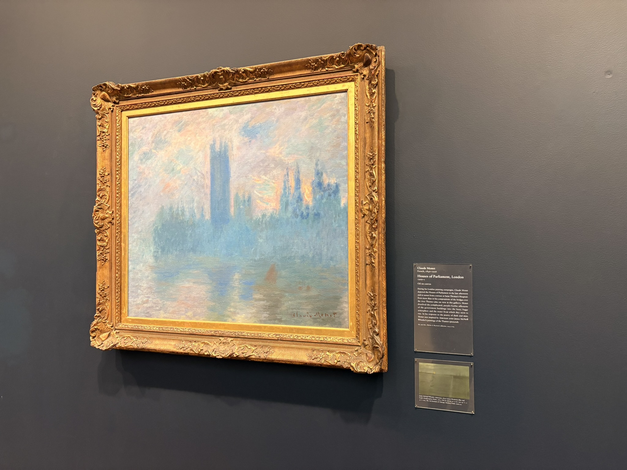 莫奈:雾里的英国议会