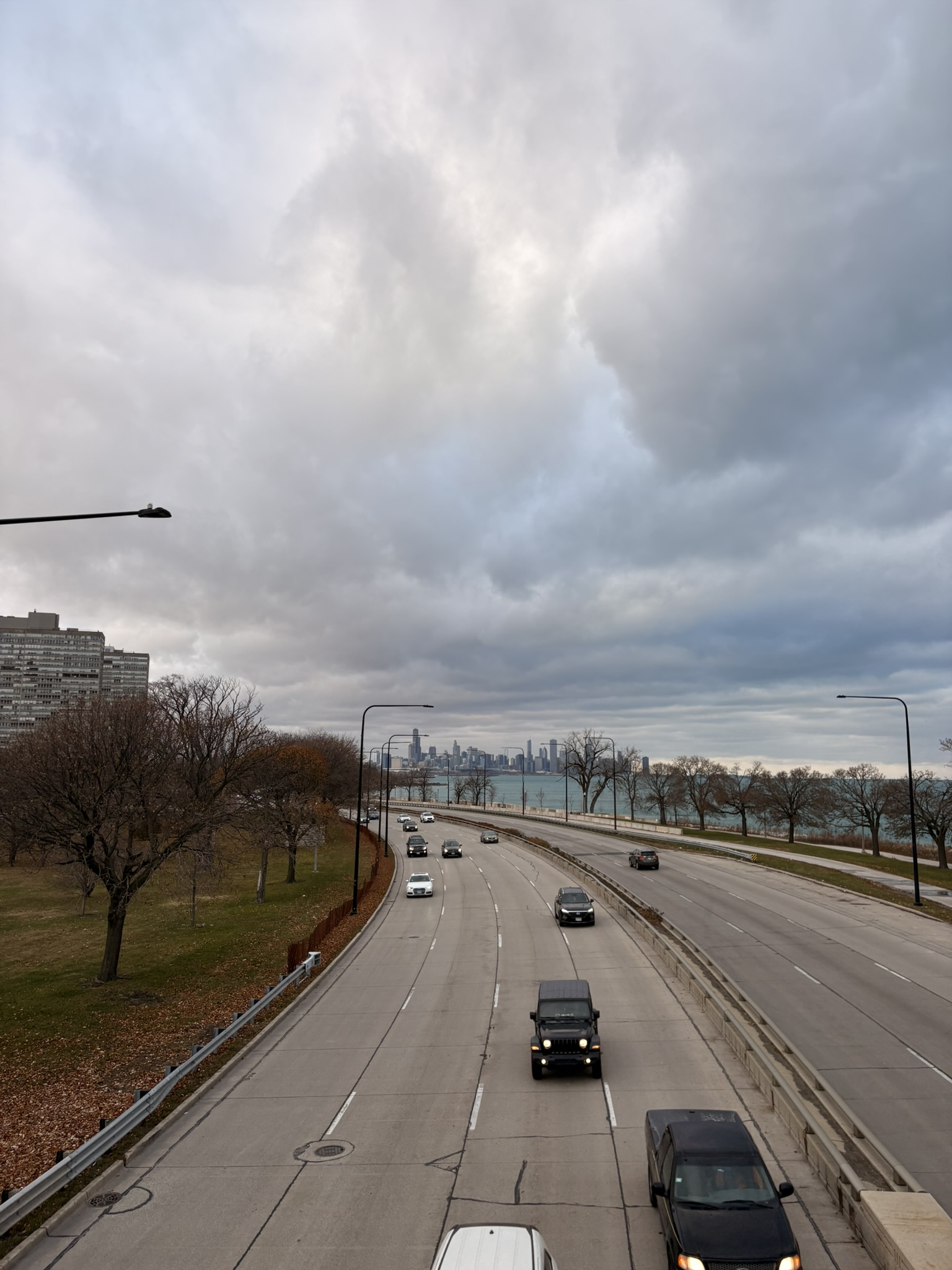 湖滨大道看芝加哥市区