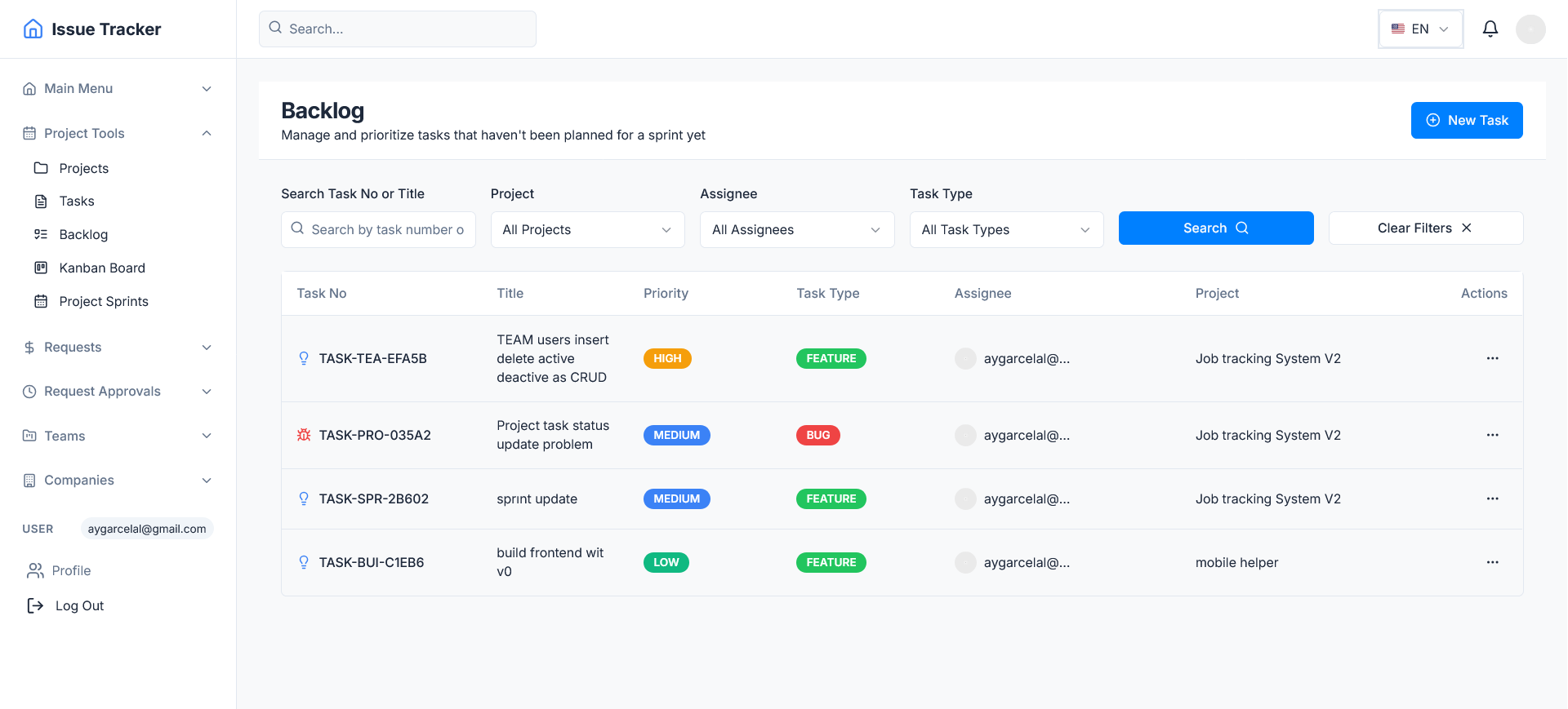 JOB TRACKING SYSTEM V2 Screenshot 10