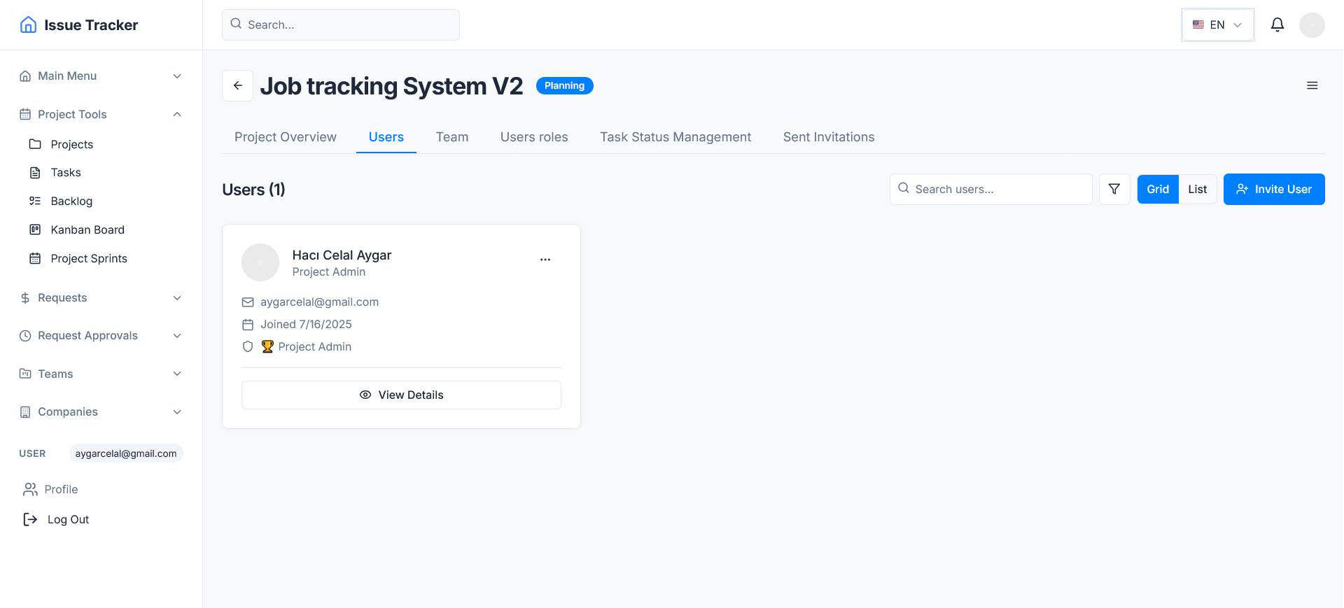 JOB TRACKING SYSTEM V2 Screenshot 5