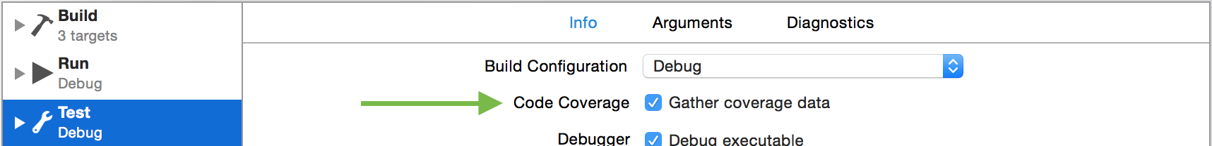 gather coverage data