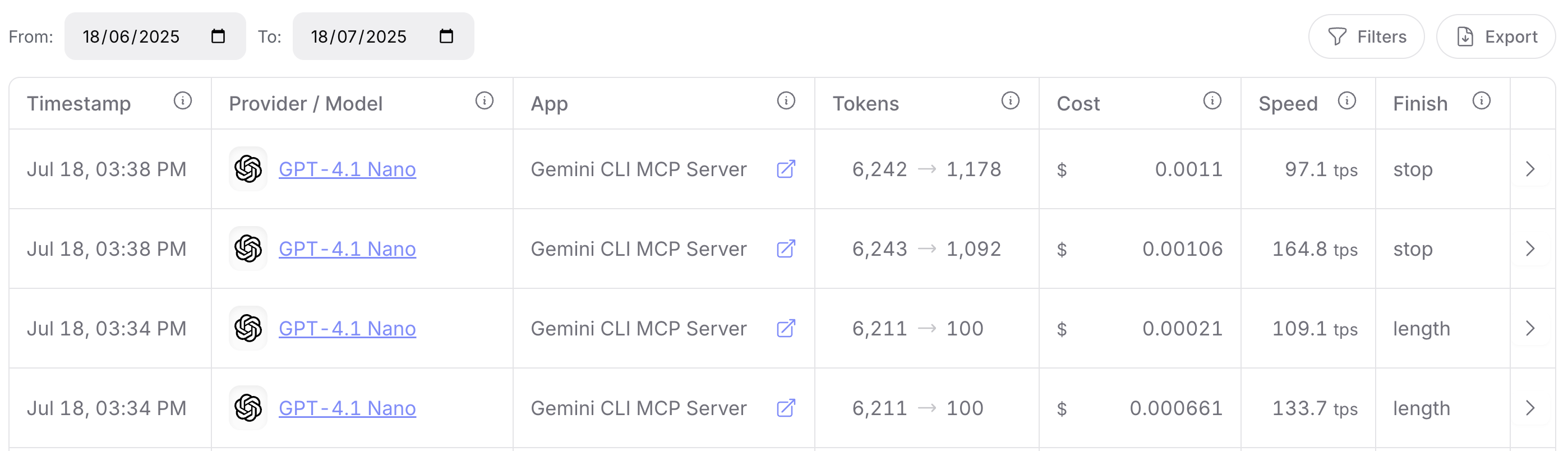 Claude Code using Gemini CLI MCP server's OpenRouter AI integration