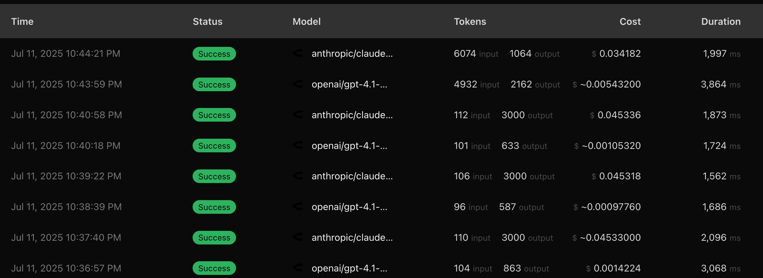 Claude Code using Gemini CLI MCP server's OpenRouter AI integration