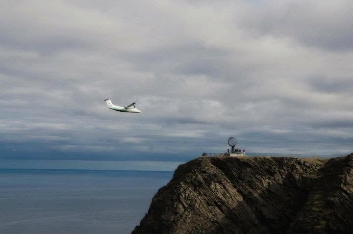 the north cape and a slightly adventurous pilot