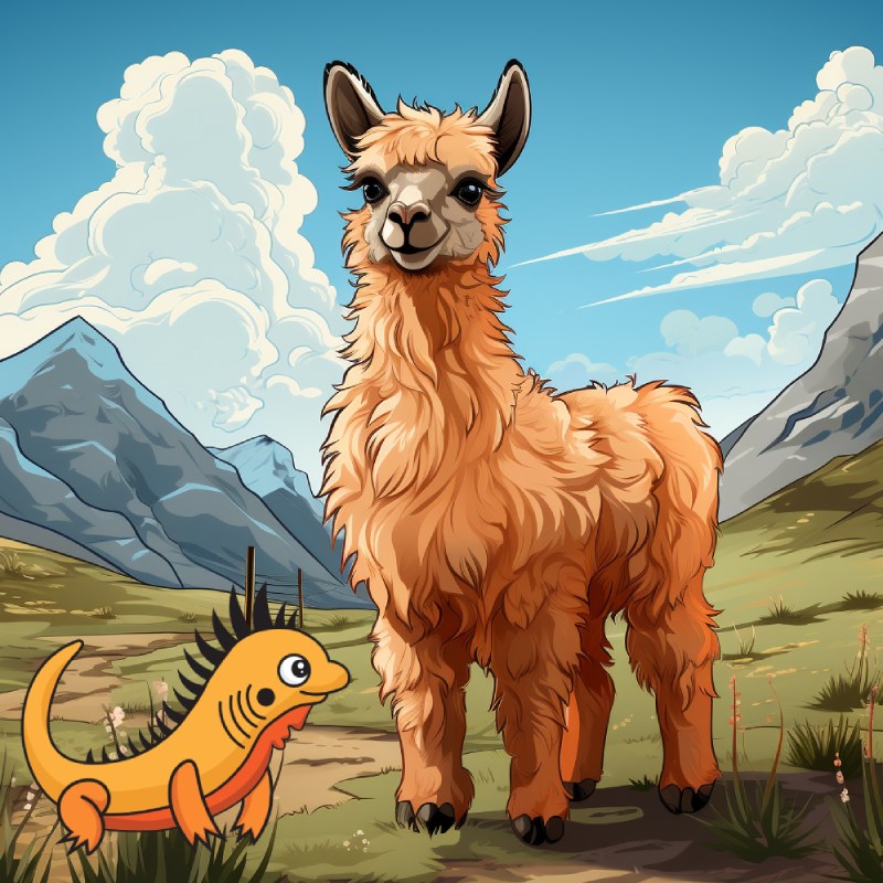 Cute Llama