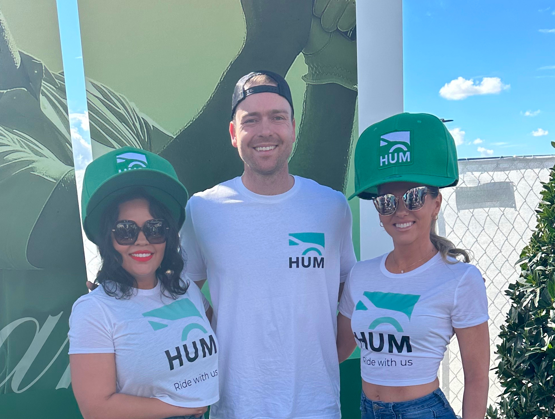 Promotional graphic for HUM's Campus Brand Ambassador program